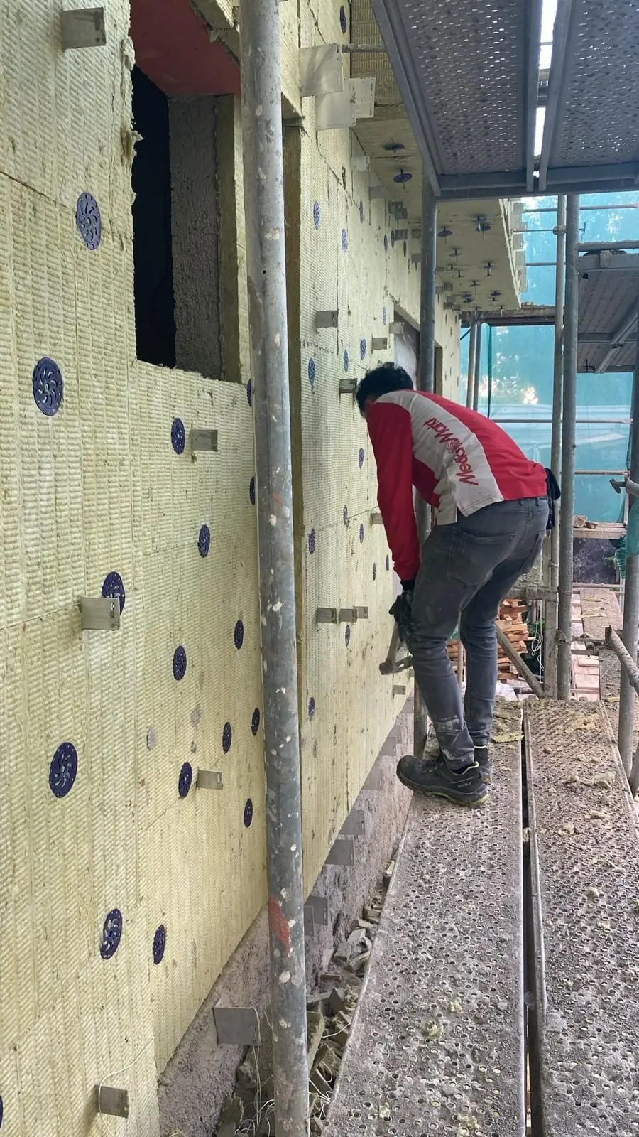 Cephe yalıtımı: Taşyünü levhalarla ısı yalıtımı